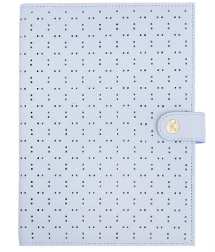 Perforated A4 Leather Notebook_Ice Blue_Ice Blue Peach Leather.jpg